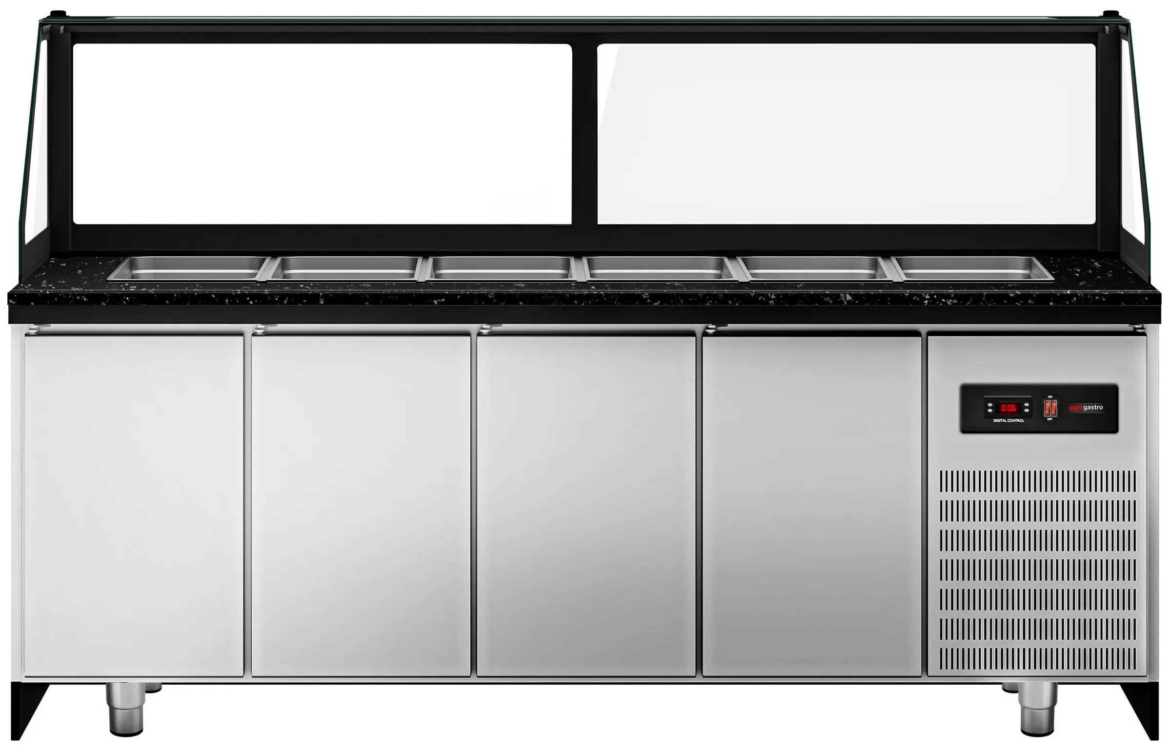 Саладетта GGM Gastro Toronto SAE255DN (Black/Natural) - 4