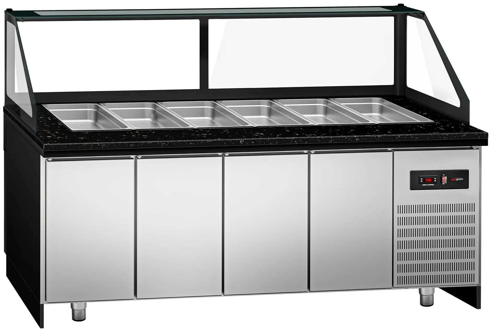 Саладетта GGM Gastro Toronto SAE255DN (Black/Natural) - 5