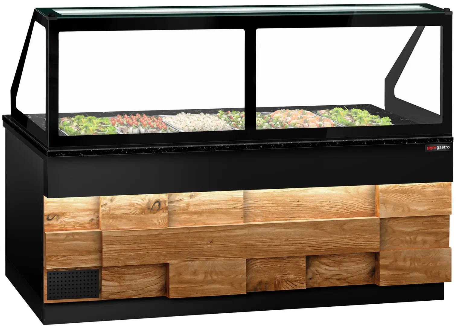Саладетта GGM Gastro Toronto SAE255DN (Black/Natural)
