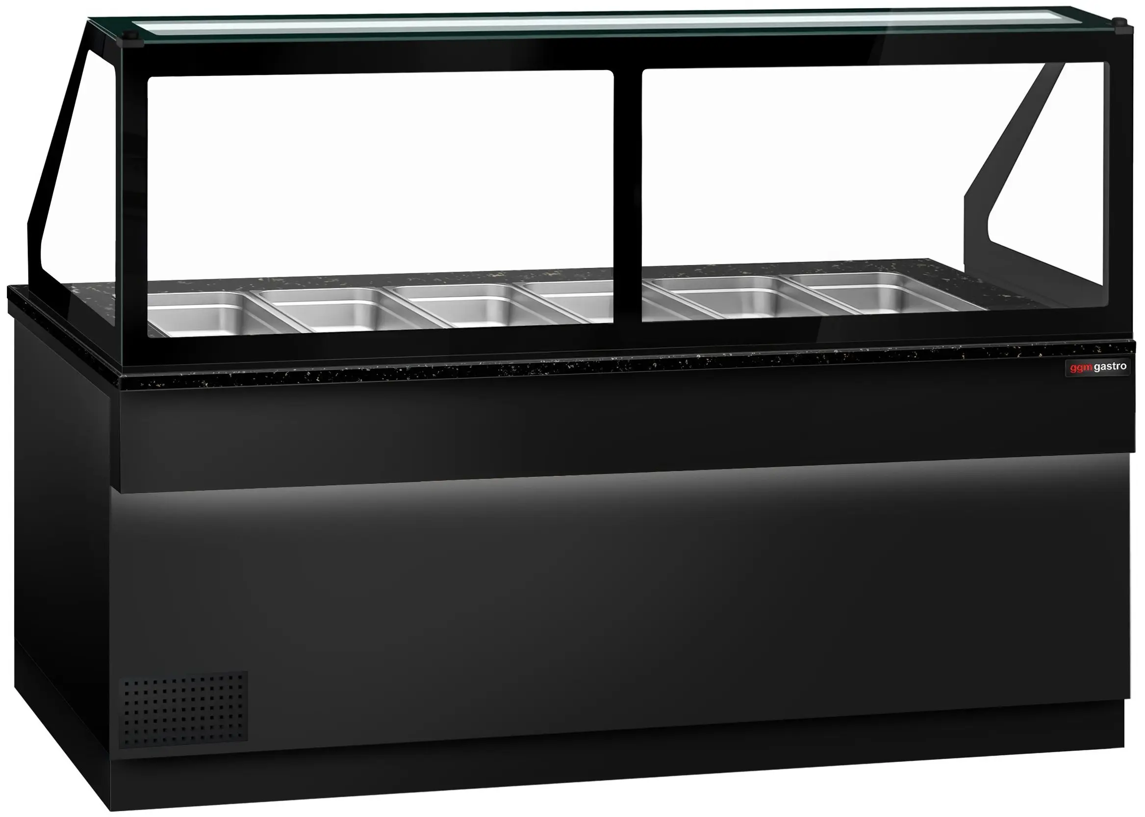 Saladeta GGM Gastro Toronto SAE255G-S (Black) - 2