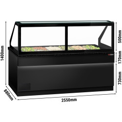 Saladeta GGM Gastro Toronto SAE255G-S (Black) Thumb