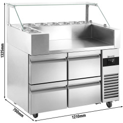 Saladeta GGM Gastro ZBF127DN#2#SBF1212 (Inox) Thumb