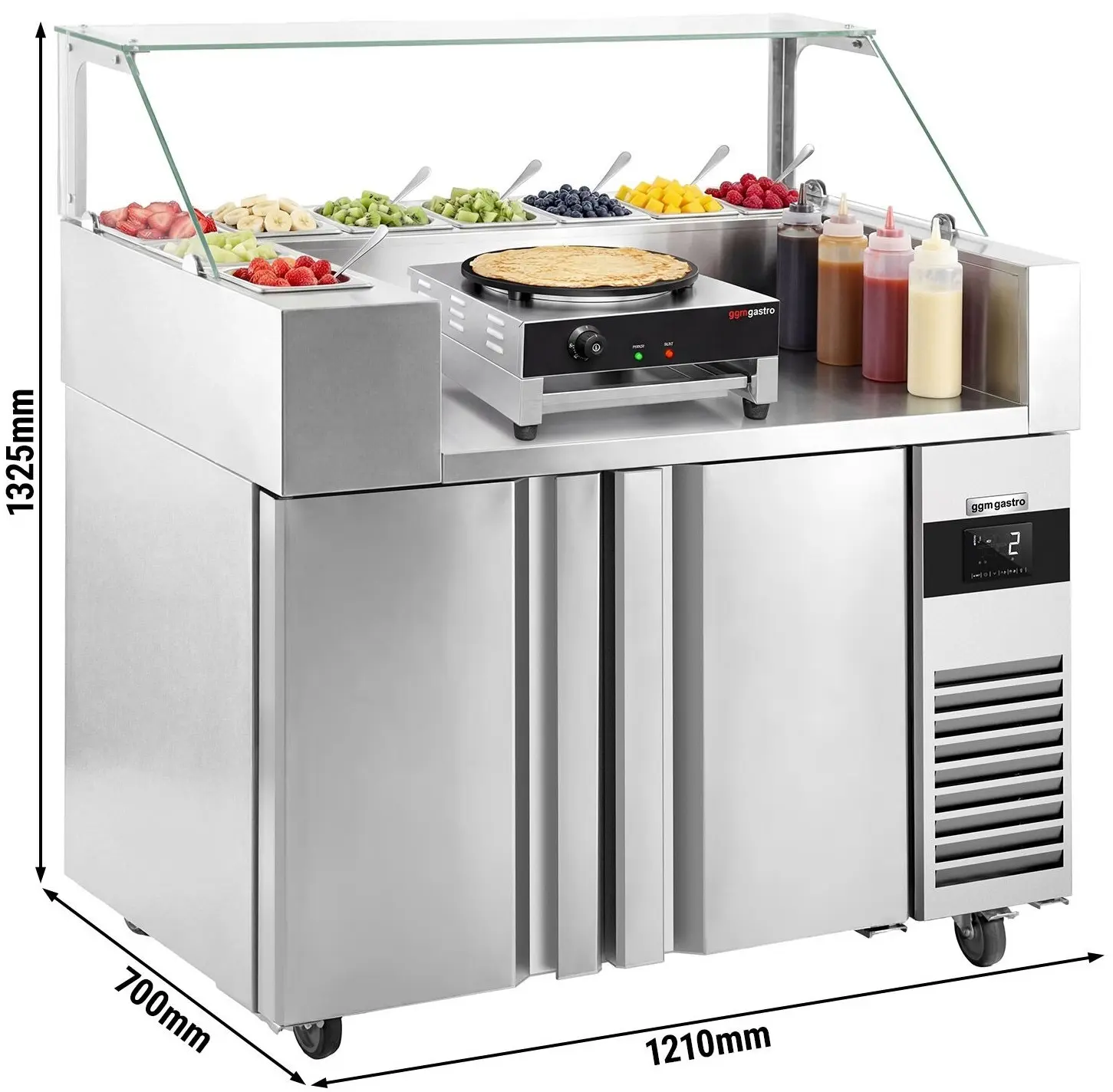 Саладетта GGM Gastro ZBF127DN#CGK40-1 (Inox) - 10