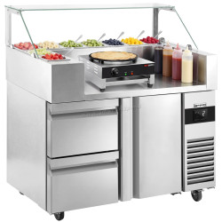 Saladeta GGM Gastro ZBF127DN#CGK40-1#SBF (Inox)