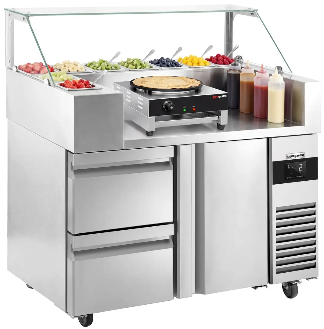 Саладетта GGM Gastro ZBF127DN#CGK40-1#SBF (Inox)