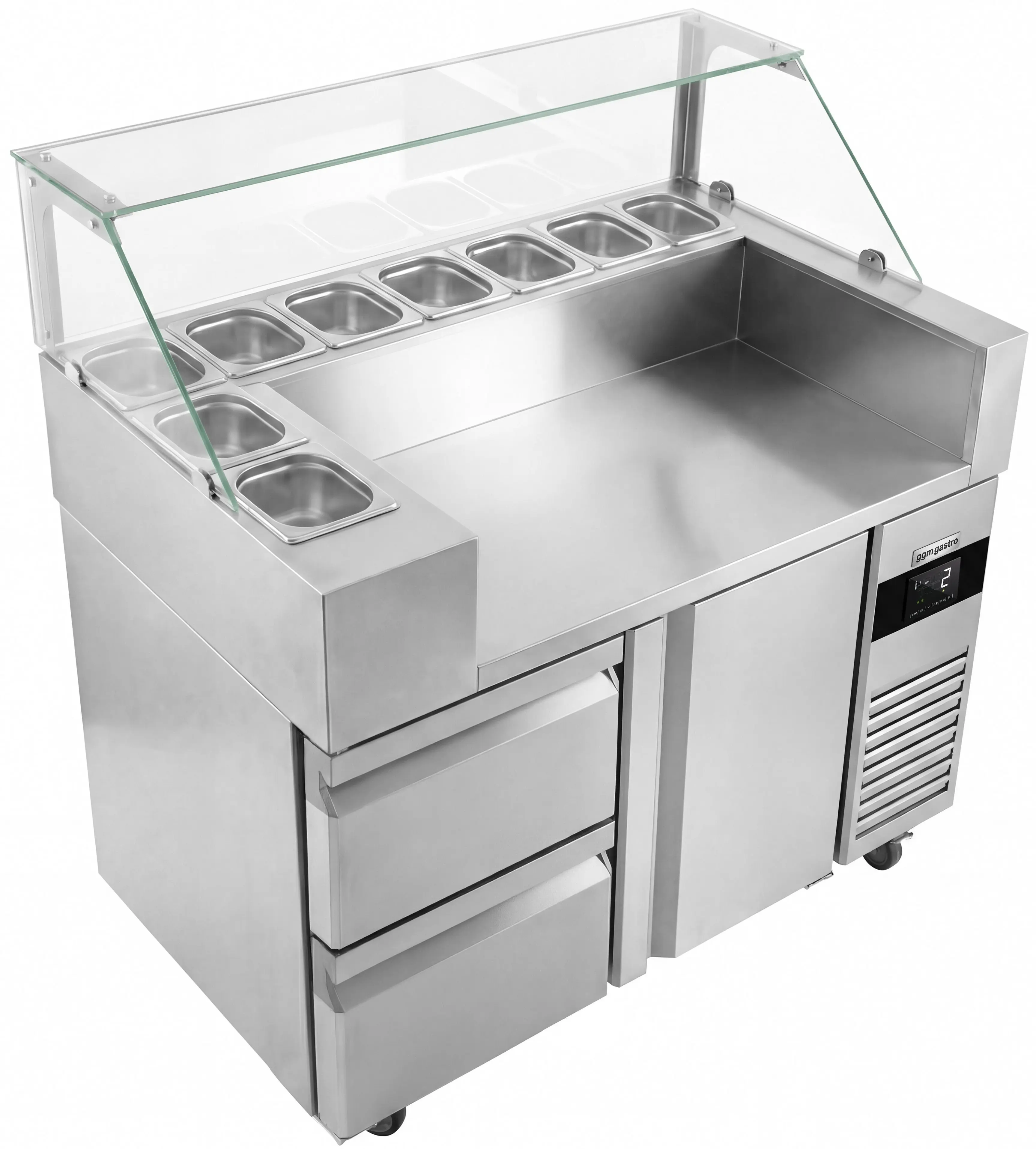 Saladeta GGM Gastro ZBF127DN#CGK40-2#SBF (Inox) - 2
