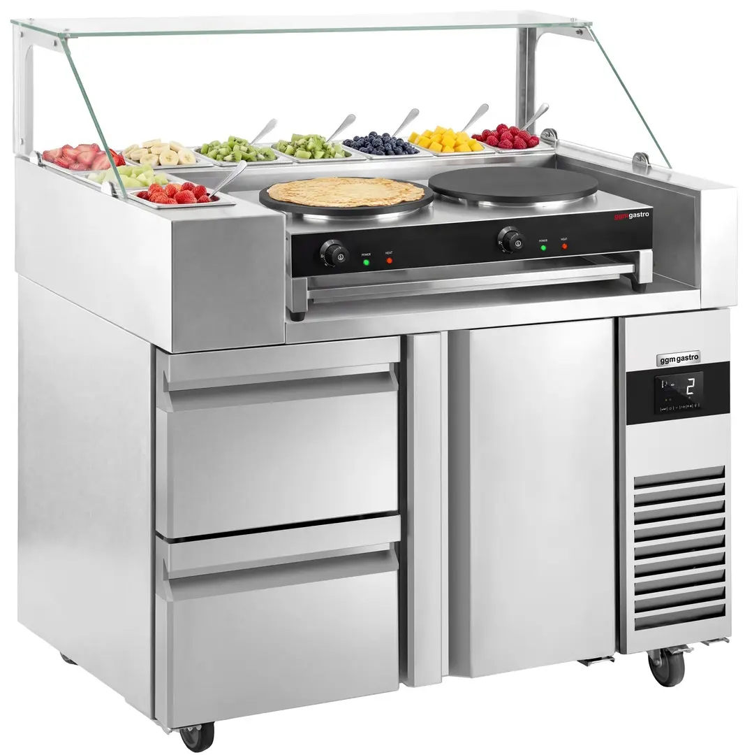 Saladeta GGM Gastro ZBF127DN#CGK40-2#SBF (Inox)