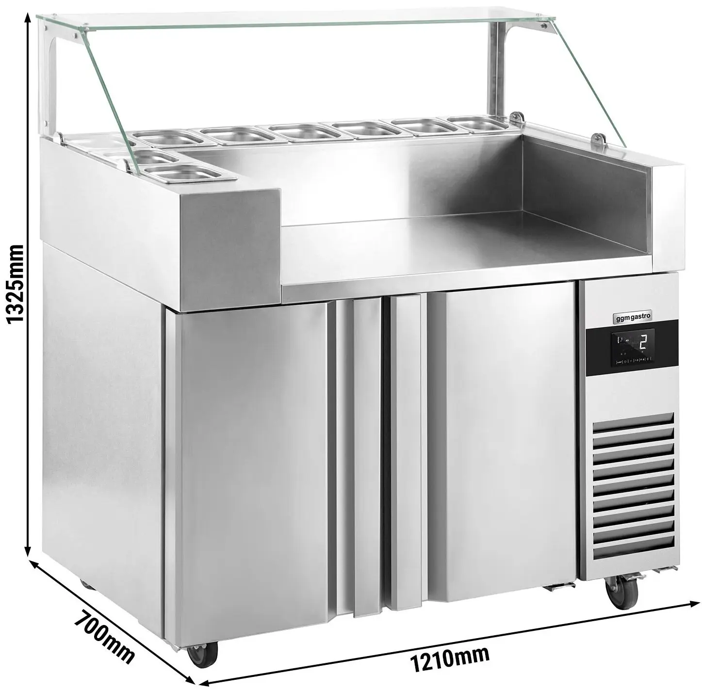 Саладетта GGM Gastro ZBF127DN (Inox) - 7