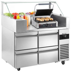 Саладетта GGM Gastro ZBF127DN#KGKB200#2SBF (Inox)