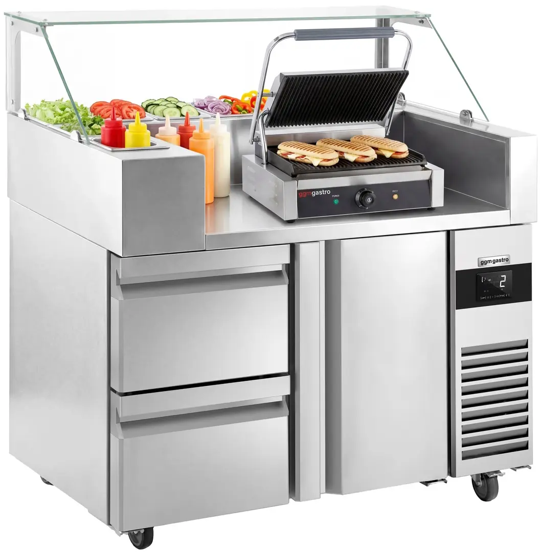 Saladeta GGM Gastro ZBF127DN#KGKB200#SBF (Inox)