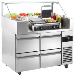 Саладетта GGM Gastro ZBF127DN#KGKB300#2SBF (Inox)