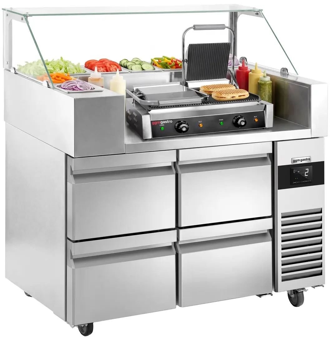 Saladeta GGM Gastro ZBF127DN#KGKB300#2SBF (Inox)
