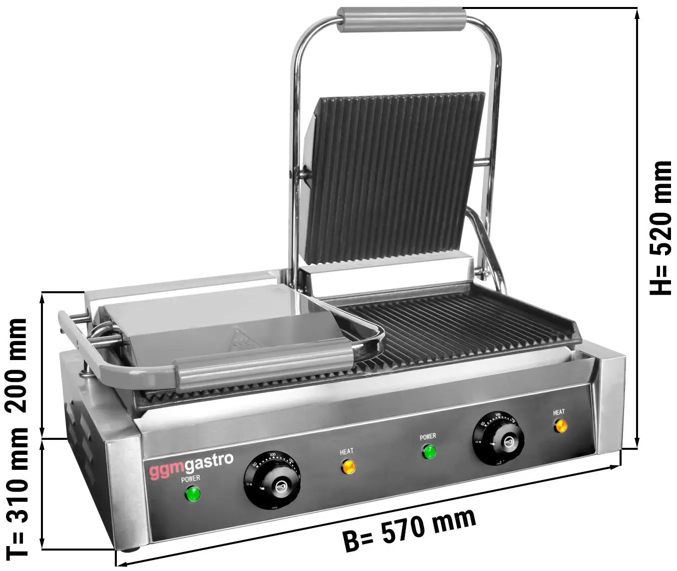 Saladeta GGM Gastro ZBF127DN#KGKB300 (Inox) - 12