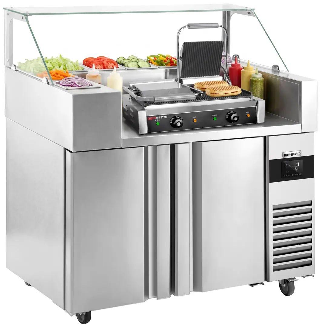Saladeta GGM Gastro ZBF127DN#KGKB300 (Inox)