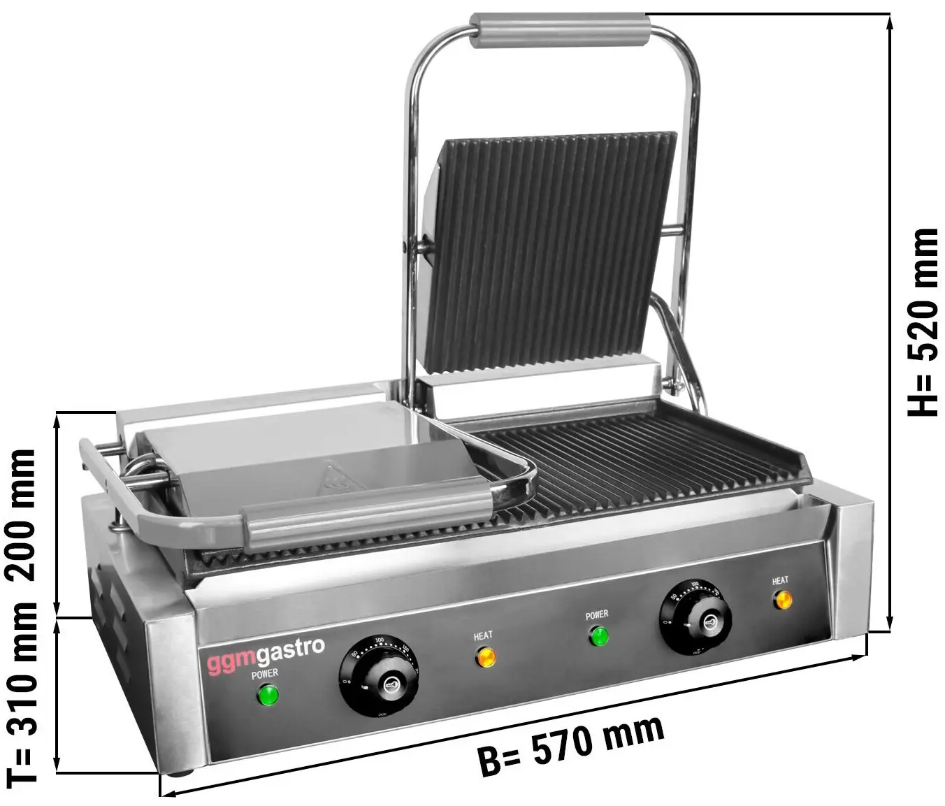 Saladeta GGM Gastro ZBF127DN#KGKB300#SBF (Inox) - 11