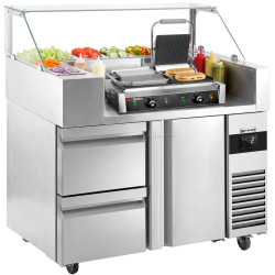 Saladeta GGM Gastro ZBF127DN#KGKB300#SBF (Inox)