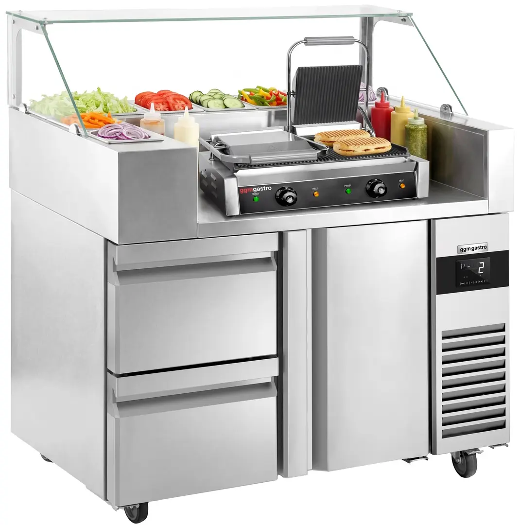 Saladeta GGM Gastro ZBF127DN#KGKB300#SBF (Inox)
