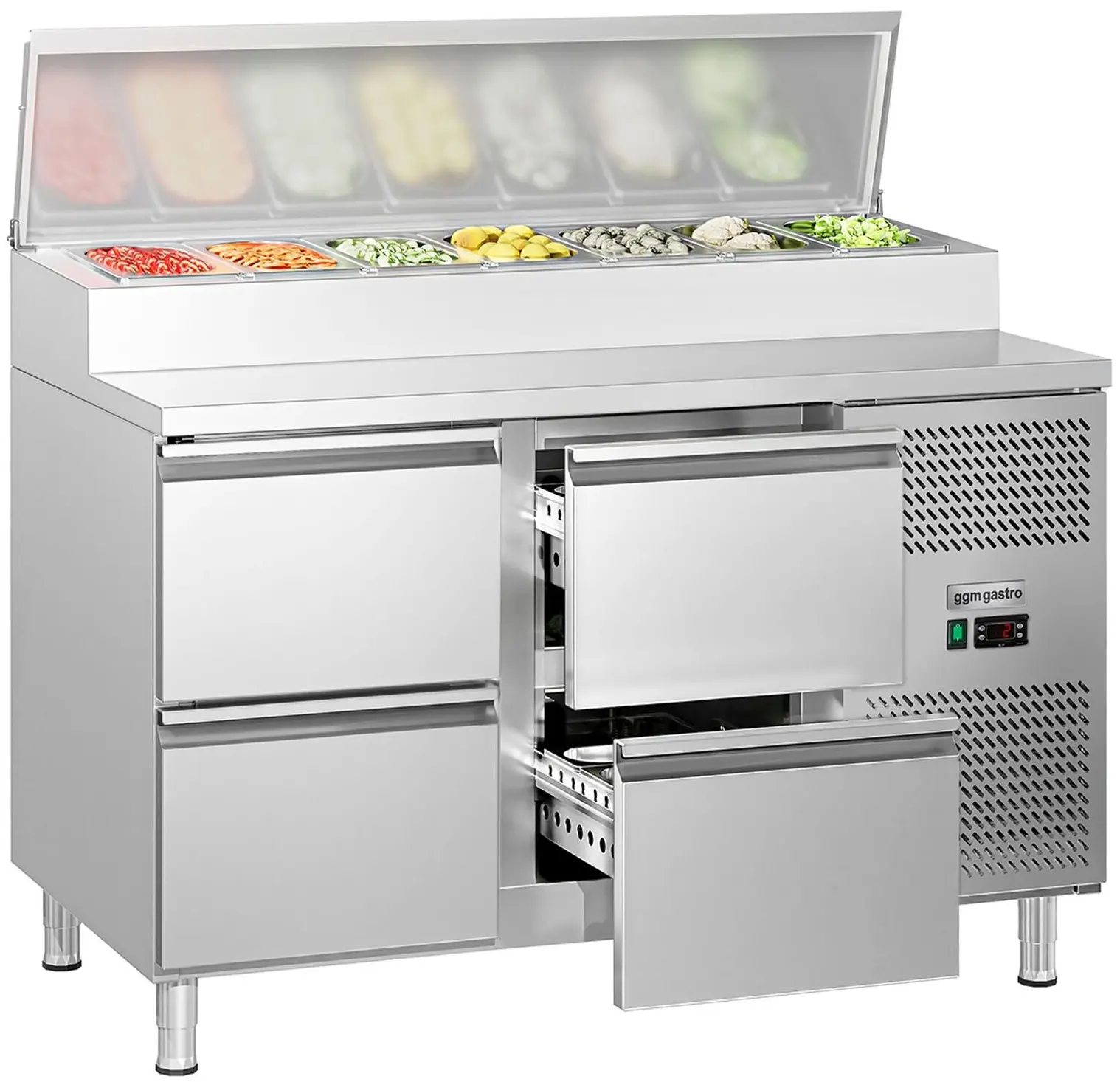 Саладетта GGM Gastro ZBG157N4D#07 (Inox)