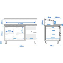 Саладетта GGM Gastro ZBG157N4D (Inox) Thumb