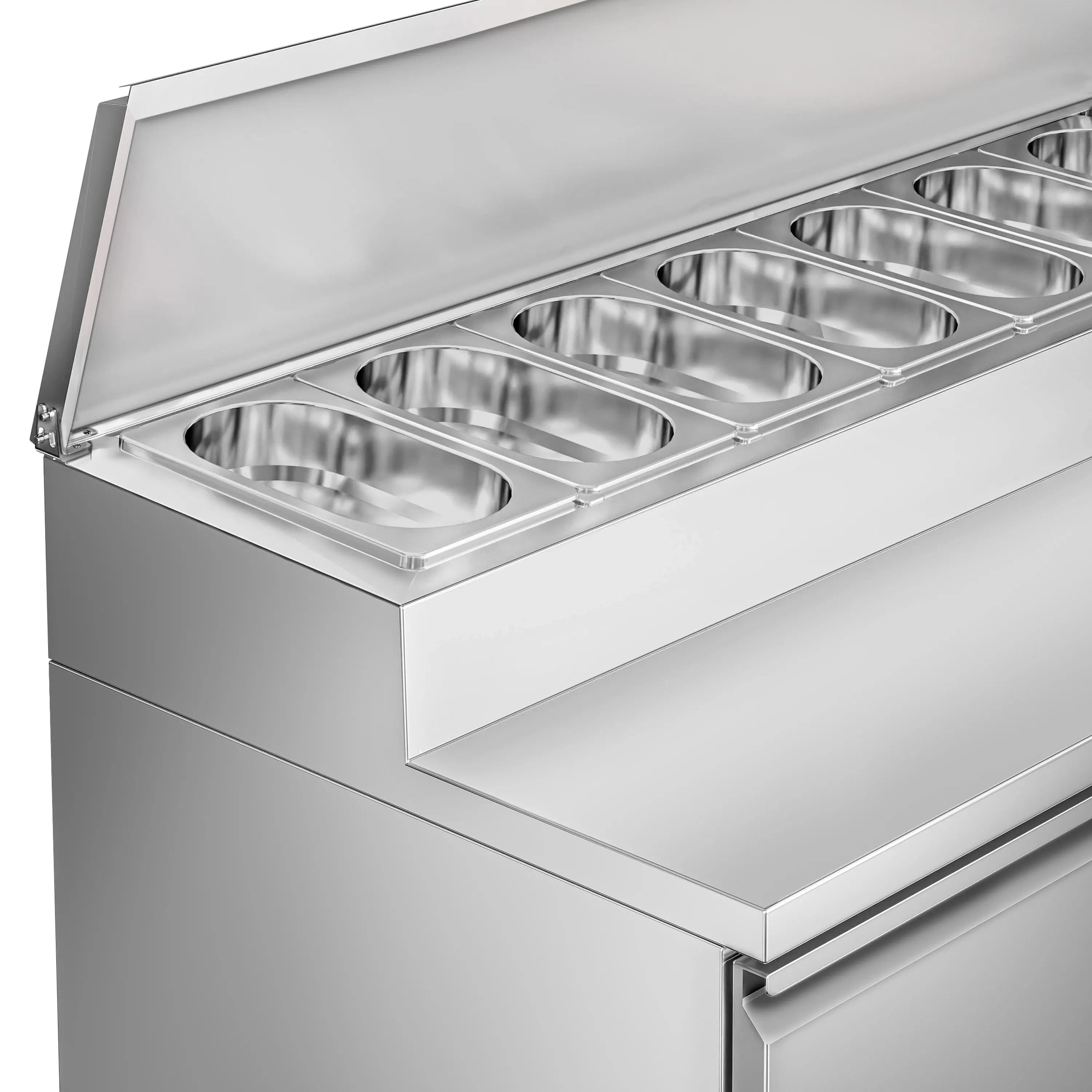 Саладетта GGM Gastro ZBG157N4D (Inox) - 5