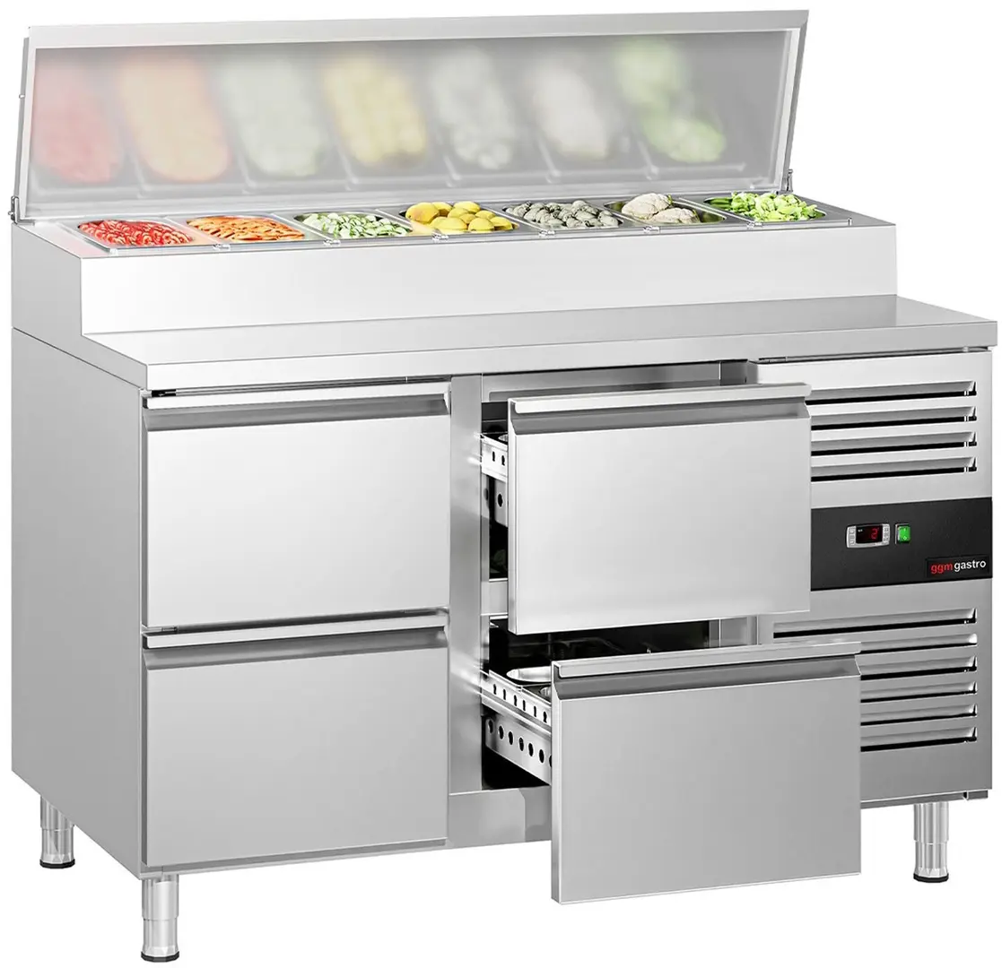Саладетта GGM Gastro ZBG157N4D (Inox)