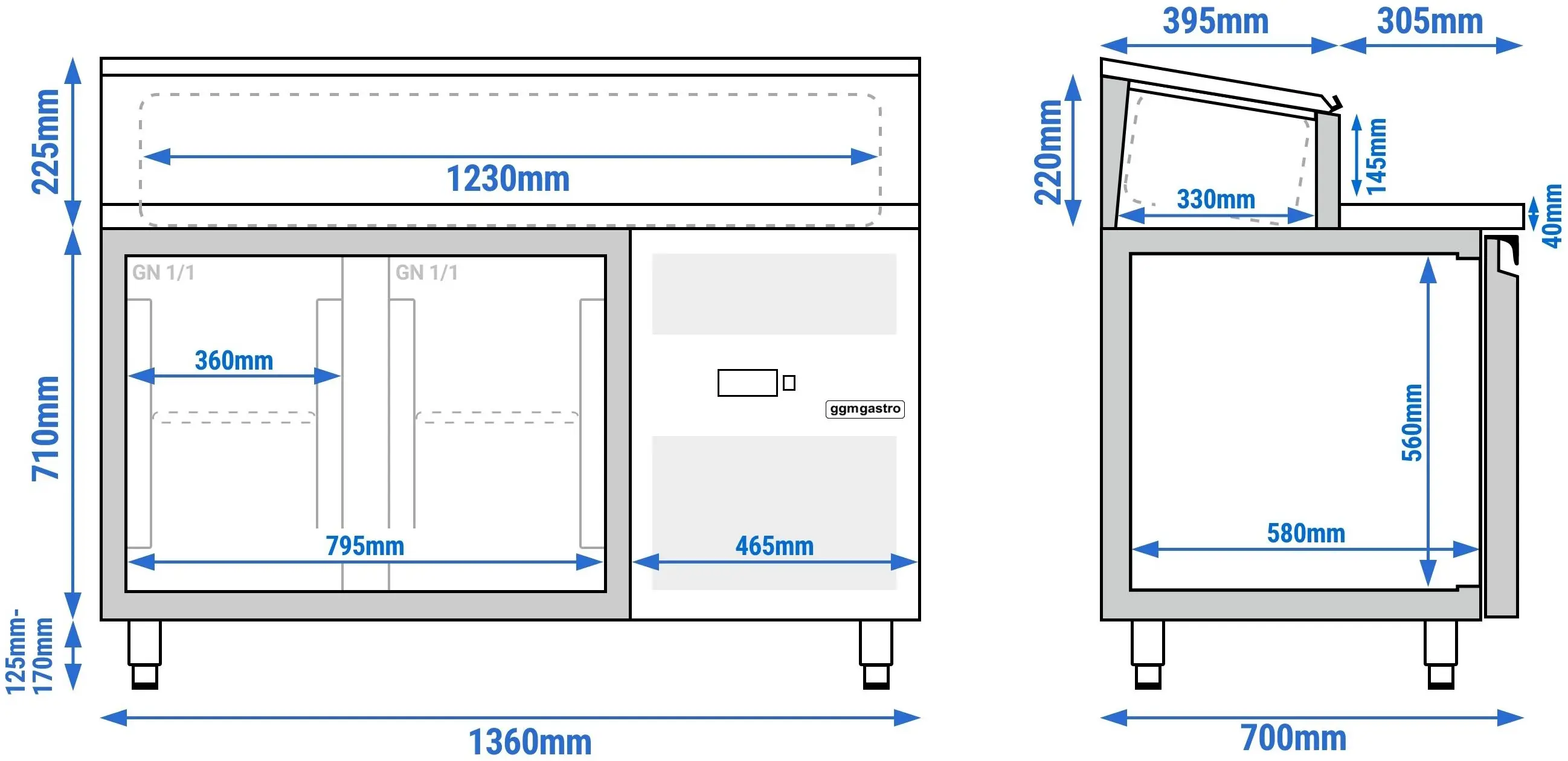 Saladeta GGM Gastro ZBG157ND#07 (Inox) - 13