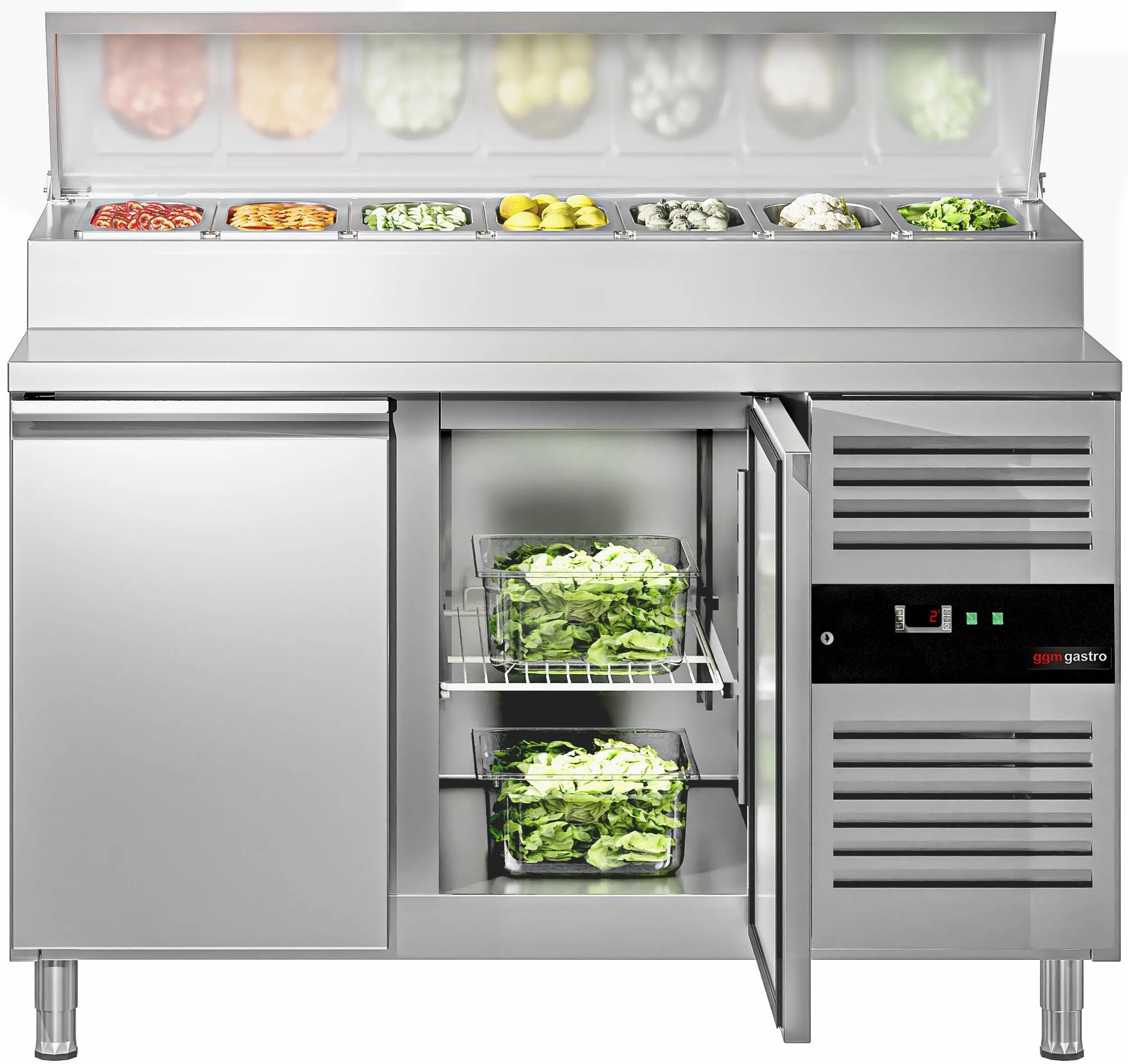 Саладетта GGM Gastro ZBG157ND (Inox) - 3