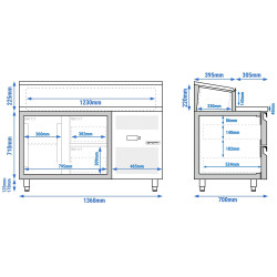 Saladeta GGM Gastro ZBG157ND#SBS1212 (Inox) Thumb
