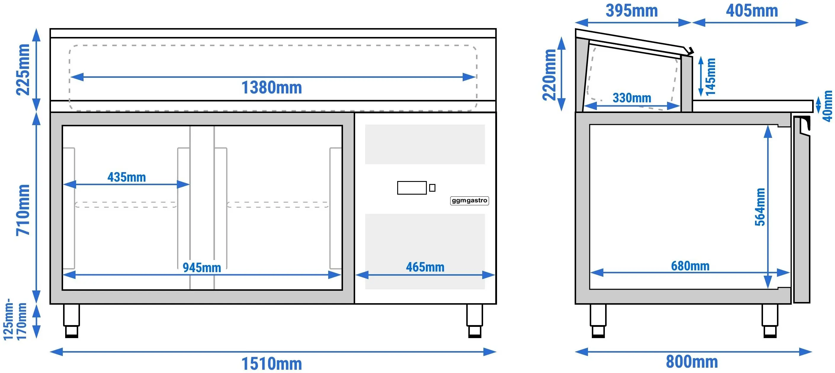Саладетта GGM Gastro ZBG158ND#07 (Inox) - 13