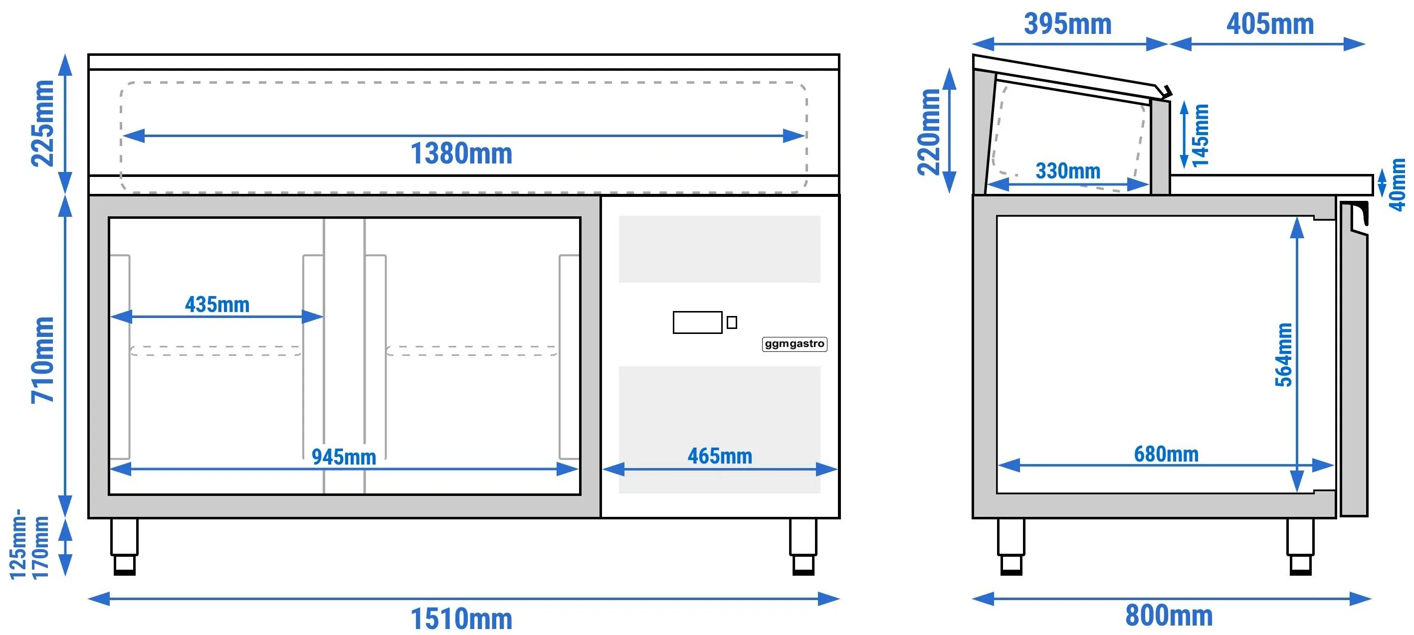 Саладетта GGM Gastro ZBG158ND (Inox) - 15
