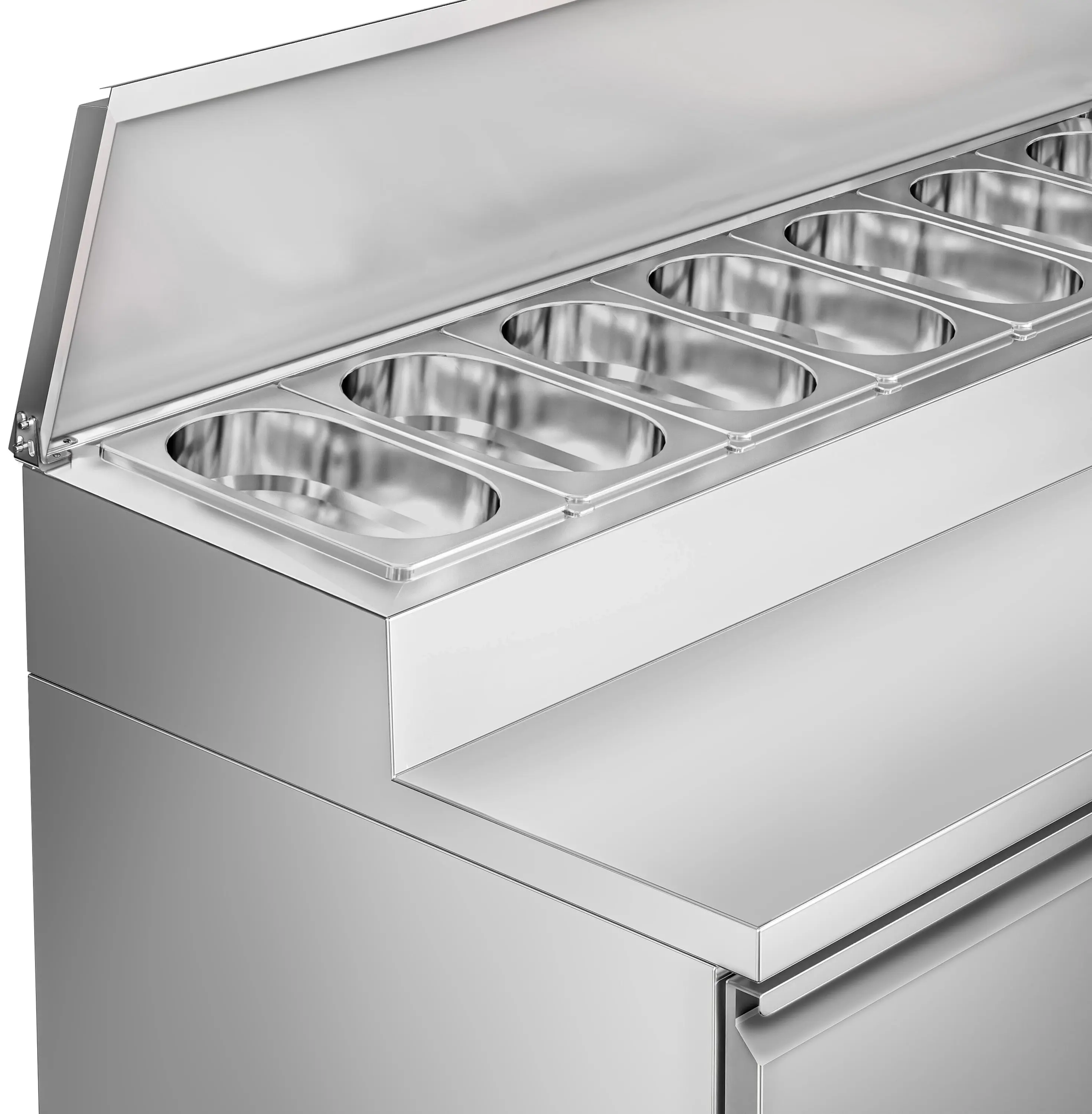 Saladeta GGM Gastro ZBG207N6D#07 (Inox) - 4