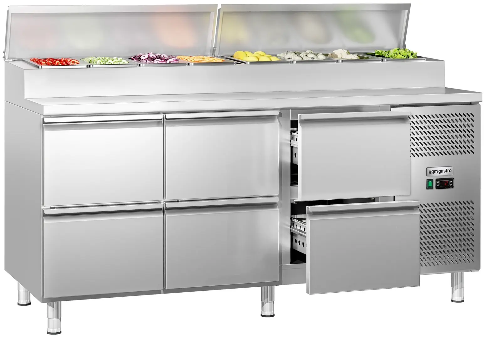 Saladeta GGM Gastro ZBG207N6D#07 (Inox)