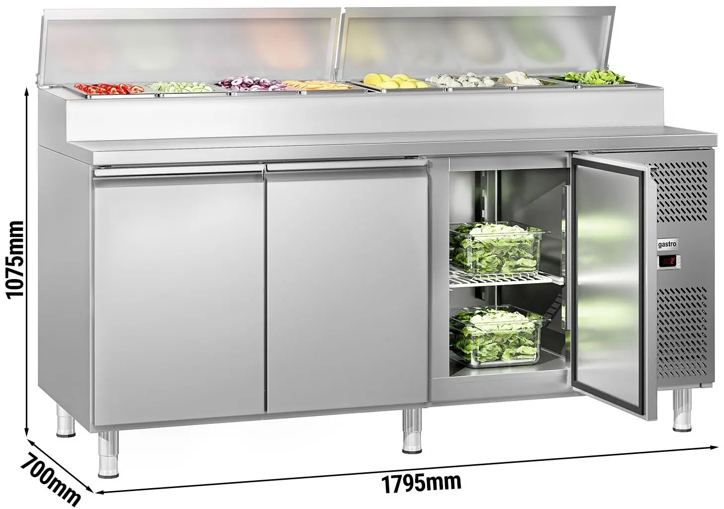 Saladeta GGM Gastro ZBG207ND#07 (Inox) - 10