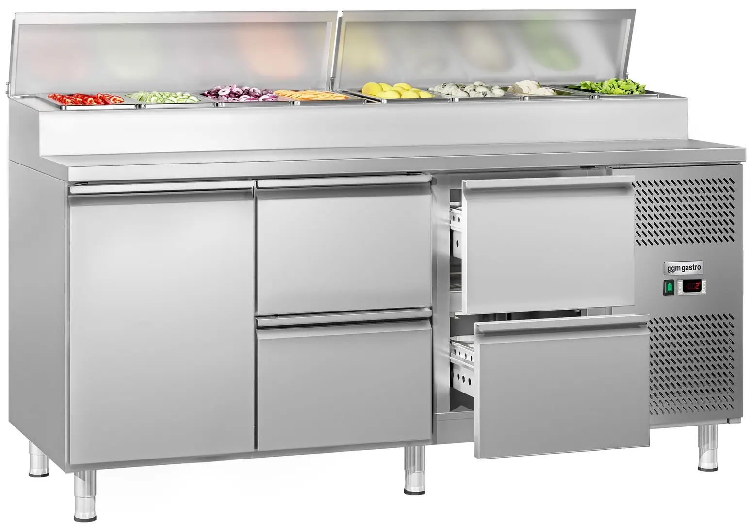 Saladeta GGM Gastro ZBG207ND#2#SBS1212#07 (Inox)