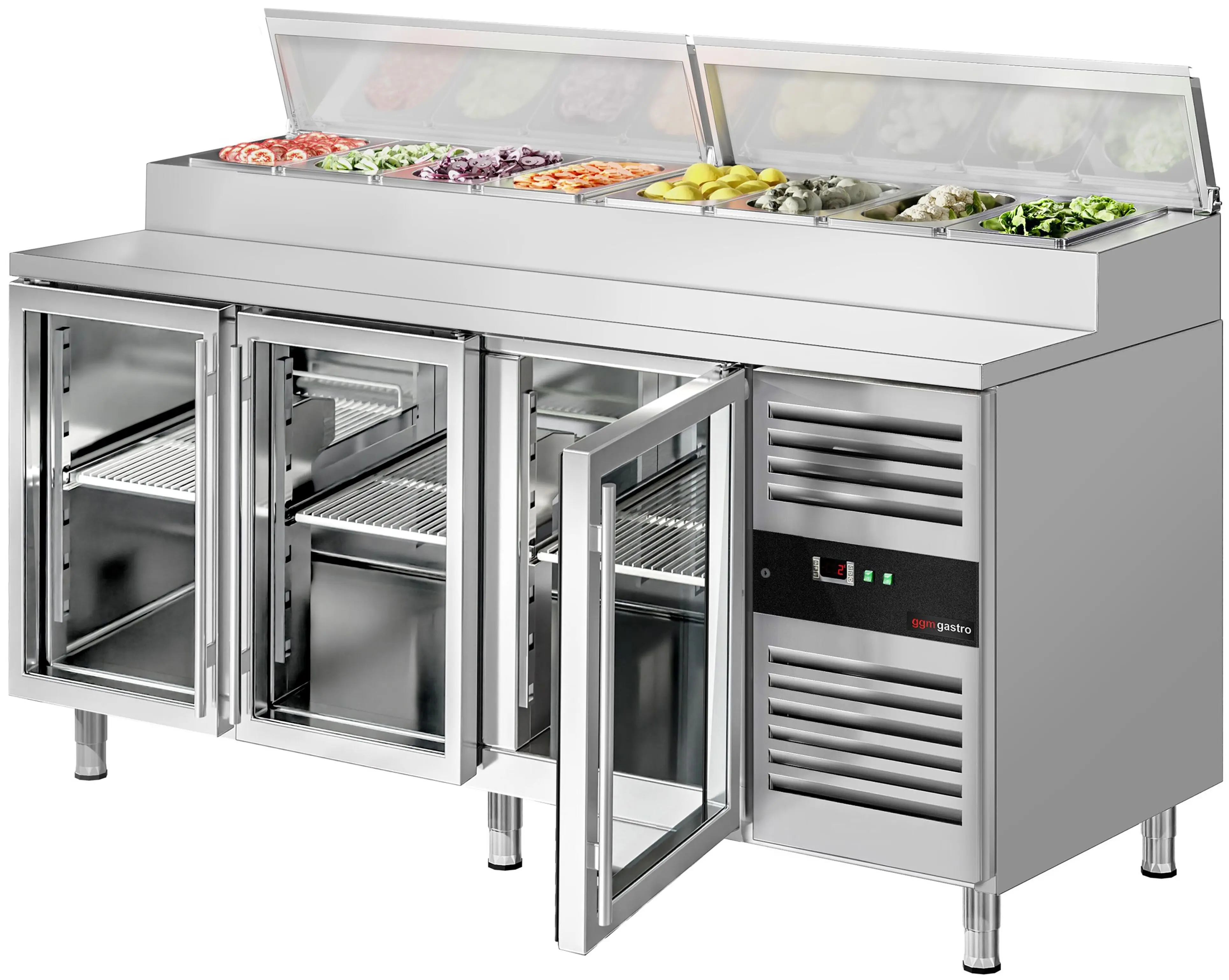 Саладетта GGM Gastro ZBG207ND#3G (Inox) - 4