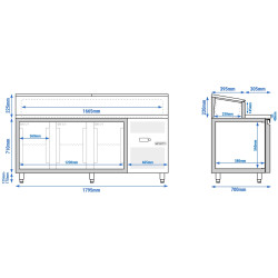 Саладетта GGM Gastro ZBG207ND (Inox) Thumb