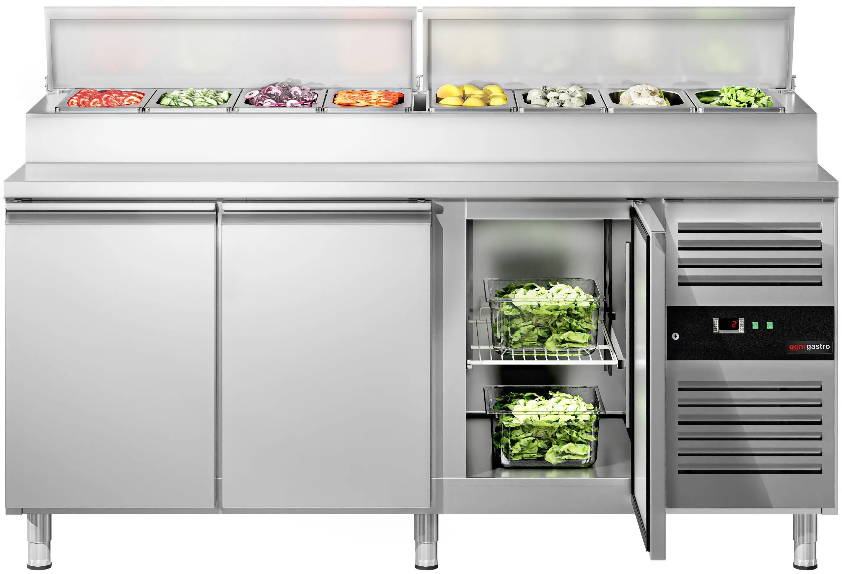 Саладетта GGM Gastro ZBG207ND (Inox) - 3