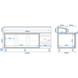 Saladeta GGM Gastro ZBG208ND#07 (Inox) Thumb
