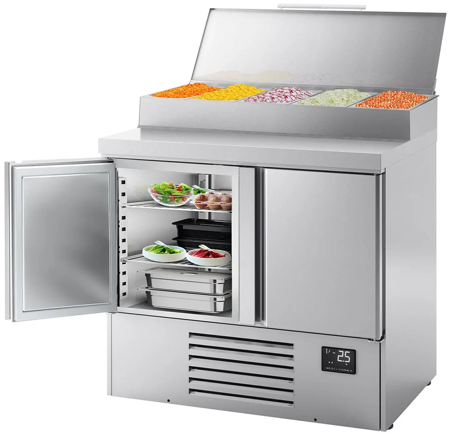 Saladeta GGM Gastro ZTI107M (Inox) - 2