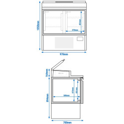 Saladeta GGM Gastro ZTI107M (Inox) Thumb