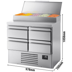 Saladeta GGM Gastro ZTI107MS1213 (Inox) Thumb