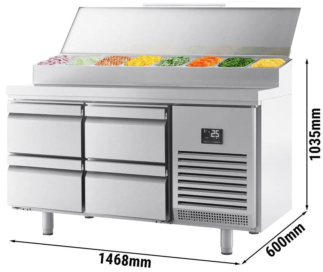 Saladeta GGM Gastro ZTI156S1212 (Inox) - 10