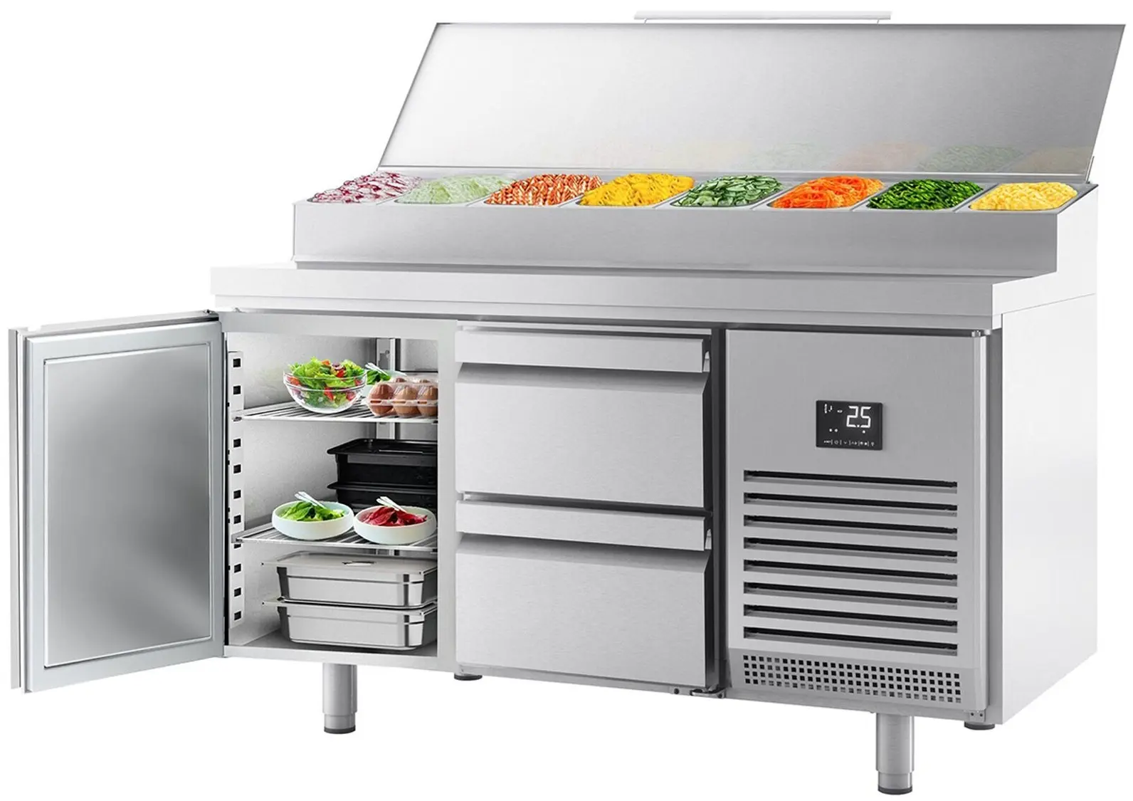 Saladeta GGM Gastro ZTI156T1S1212 (Inox) - 2
