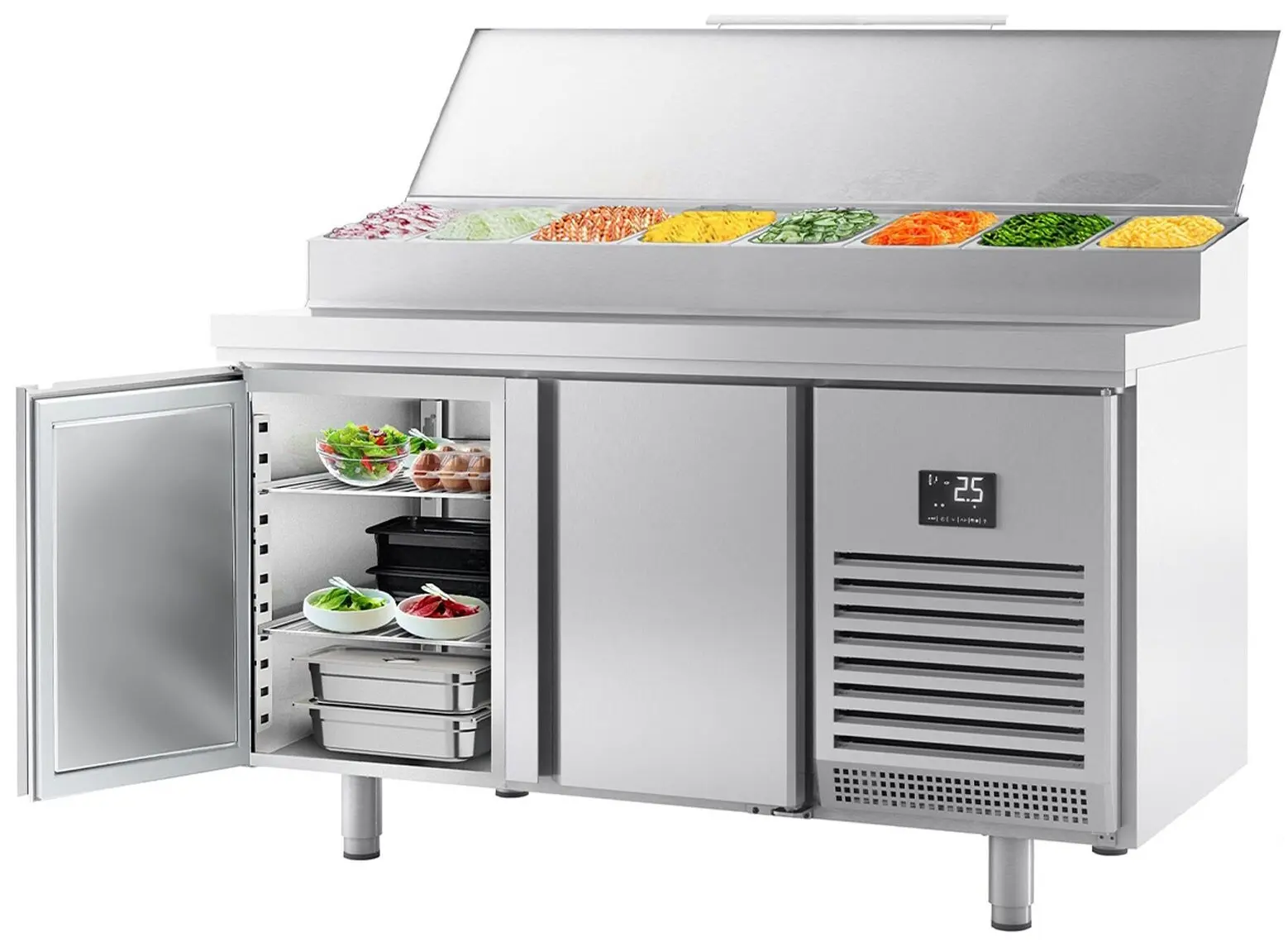 Саладетта GGM Gastro ZTI157 (Inox) - 2