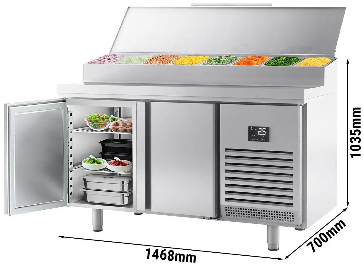 Саладетта GGM Gastro ZTI157 (Inox) - 11