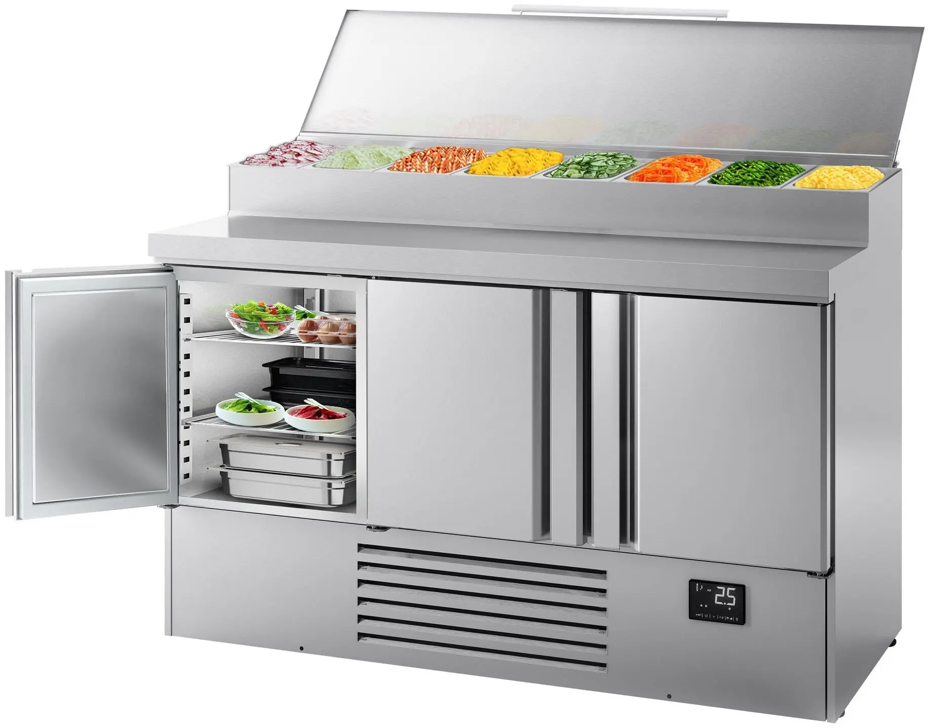 Саладетта GGM Gastro ZTI157M (Inox) - 2