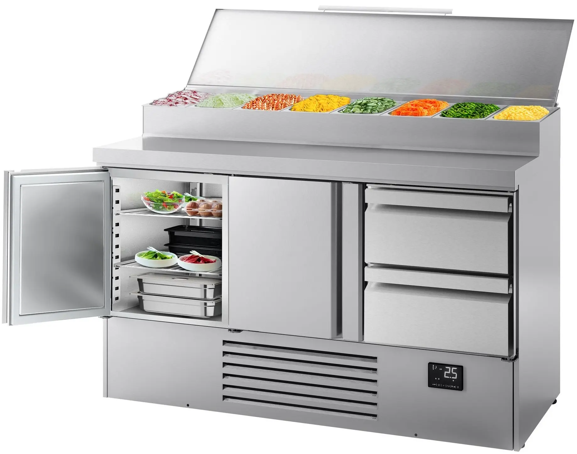 Саладетта GGM Gastro ZTI157MT2S1213 (Inox) - 2