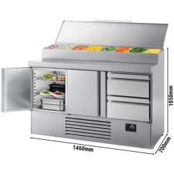 Саладетта GGM Gastro ZTI157MT2S1213 (Inox) Thumb