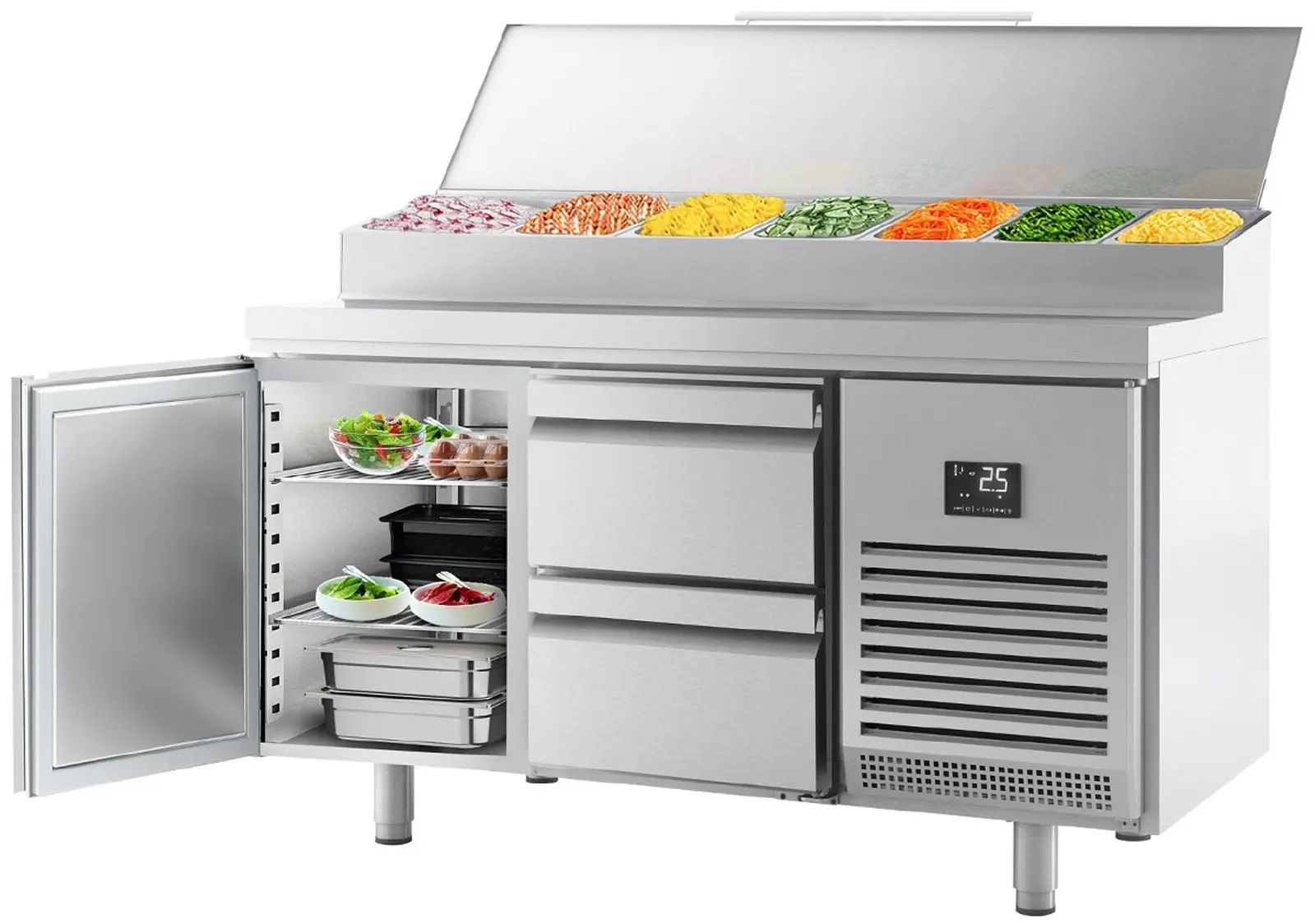 Saladeta GGM Gastro ZTI157T1S1212 (Inox) - 2
