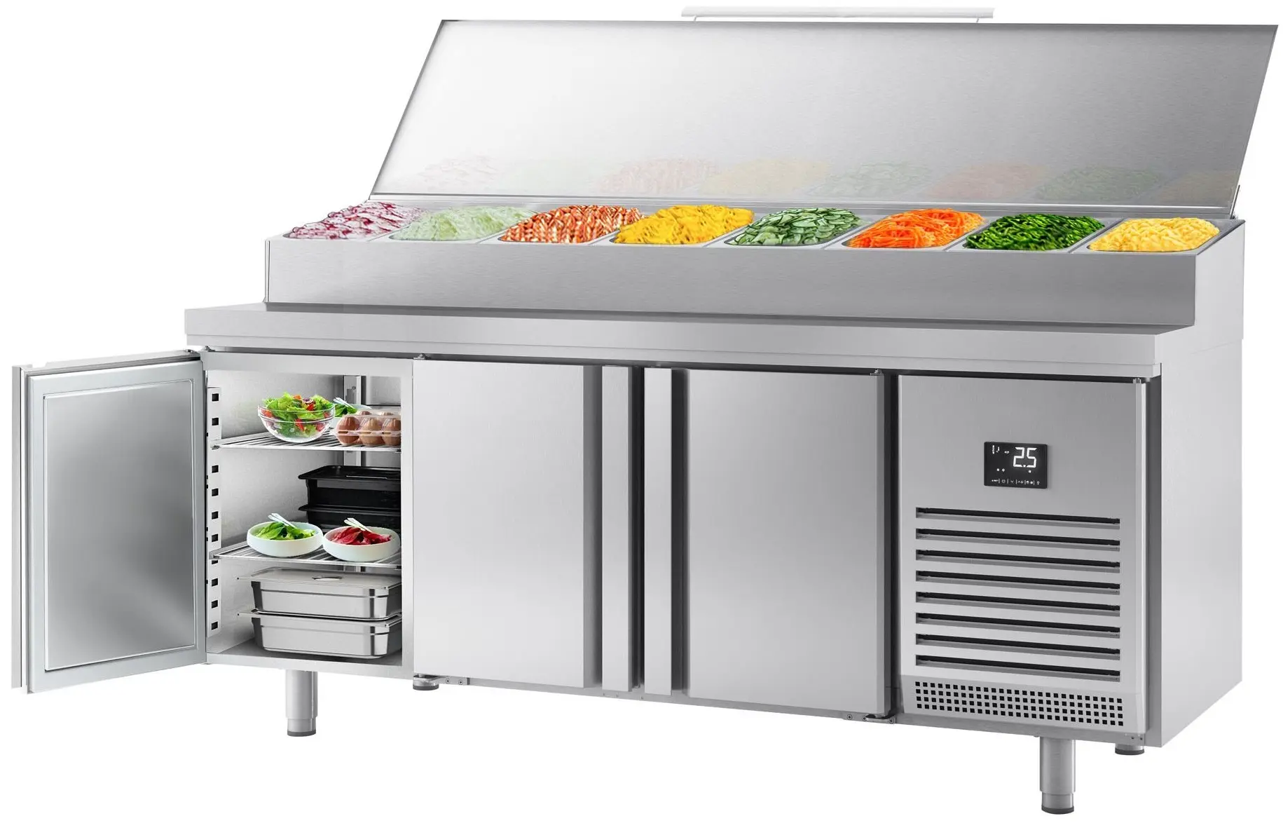 Saladeta GGM Gastro ZTI206 (Inox) - 2